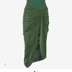 Baobab Mia pareo skirt in green